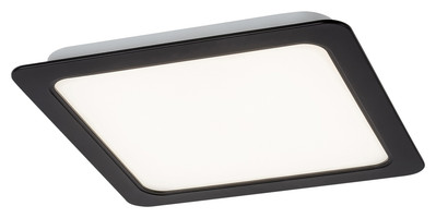 LED Deckenleuchte Schwarz Quadrat 12W 4000K Neutrallicht Shaun2 Rabalux