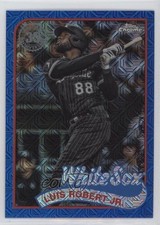 2024 Series 1 1989 Topps Chrome Silver Pack Blue Refractor Luis Robert Jr 0z8v
