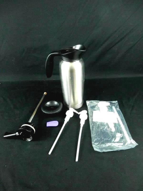 Lot of Stainless Steel Stanley Pitcher & Coffee Pumps for Hot Drinks