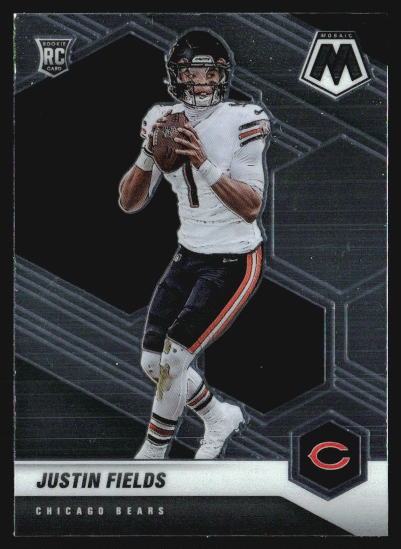 2021 Panini Mosaic Justin Fields Rookie #304 GS1-1