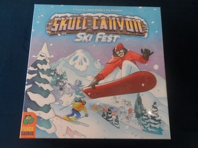 SKULL CANYON SKI FEST Brettspiel von Pandasaurus Games Neu in OVP