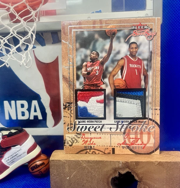 2004-05 Fleer Sweet Sigs Sweet Stroke NBA Logo Man D-Wade/ T-mac/ Miller/ Allen
