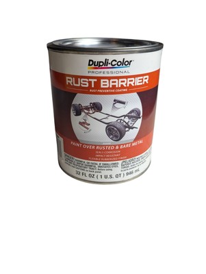 Dupli-Color Rust Barrier Preventative Coating Paint SILVER 1 qt/32 oz New