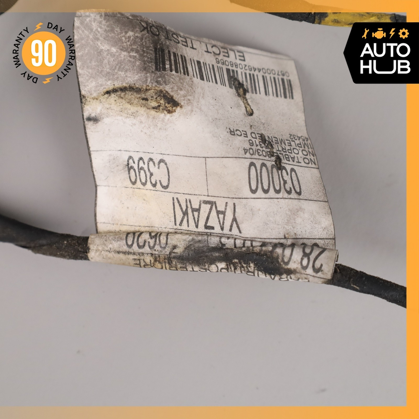 Maserati Ghibli M157 Quattroporte Rear Bumper Parking Wire Harness w/ Sensor OEM