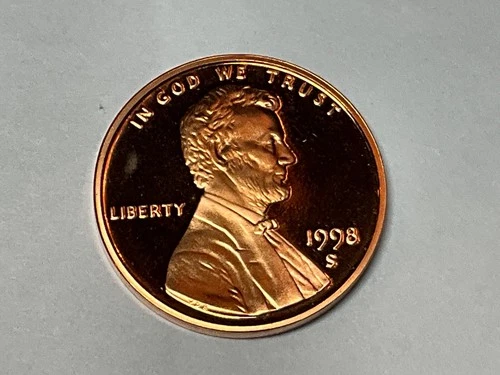1998 S Lincoln Cent Gem Proof #1