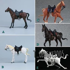 1/12 Simulation Horse Animal Action Figure Scene Decor Model Collection Gift