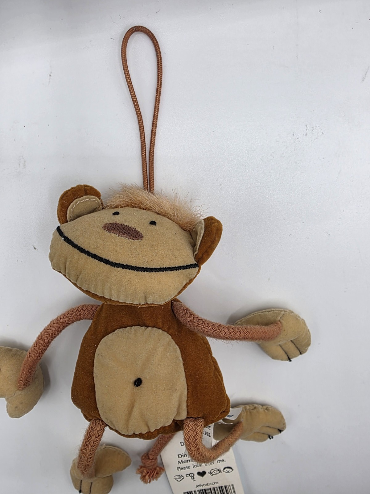 New Jellycat Dingly Dangly Morris Monkey Tiny BNWT