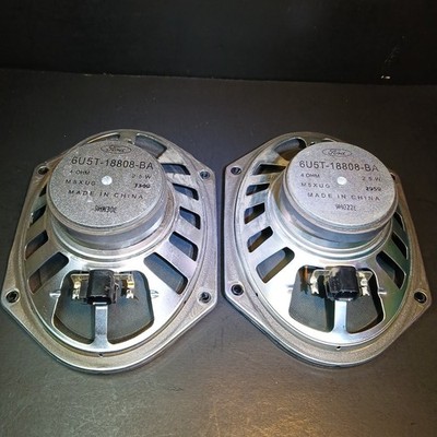 2x Ford 6U5T-18808-BA 25 Watts 4-Ohms Door Speakers OEM, Ecoline Van, Zephyr/MKZ