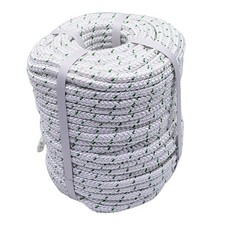3/8" 200 Double Braid Polyester Rope 4800lbs Breaking Strength Strong Pulling