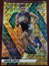 2025 Panini Mosaic Prizm Rookie Arian Smith #399 New York Jets Football