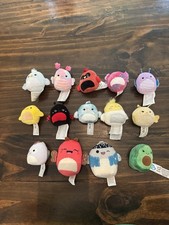 Squishville Squishmallow Mini Plush Lot Mixed Characters Bundle 14 Total