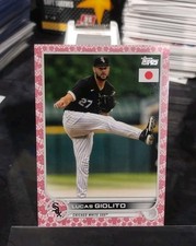 2022 Topps Japan Edition - Lucas Giolito #10 Cherry Blossoms 26/99