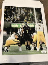 Noah Sewell Oregon Ducks Signed photo 8x10 auto autograph football Jersey JSA