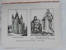 LES TEMPLIERS MOINES ET GUERRIERS LOBET 1954 GRAVURES ESOTERISME