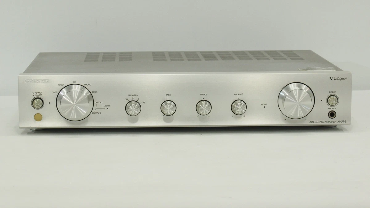 Ampli Stéréo Vintage Onkyo A9210 (modèle R1) - À Réviser - En L'état - Pièces Ou Restauration