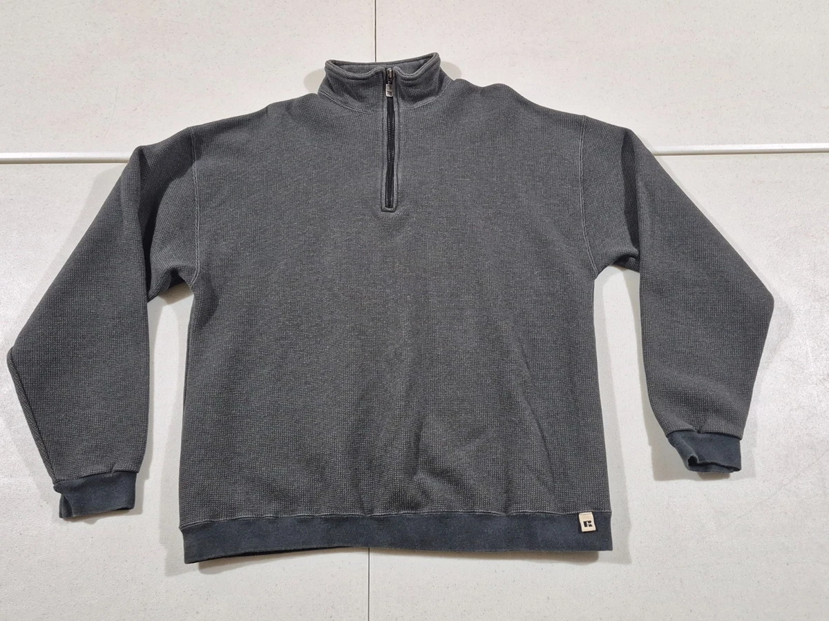 Russell Athletic Men's Hoodies & Sweatshirts 1/4 Zip Features for