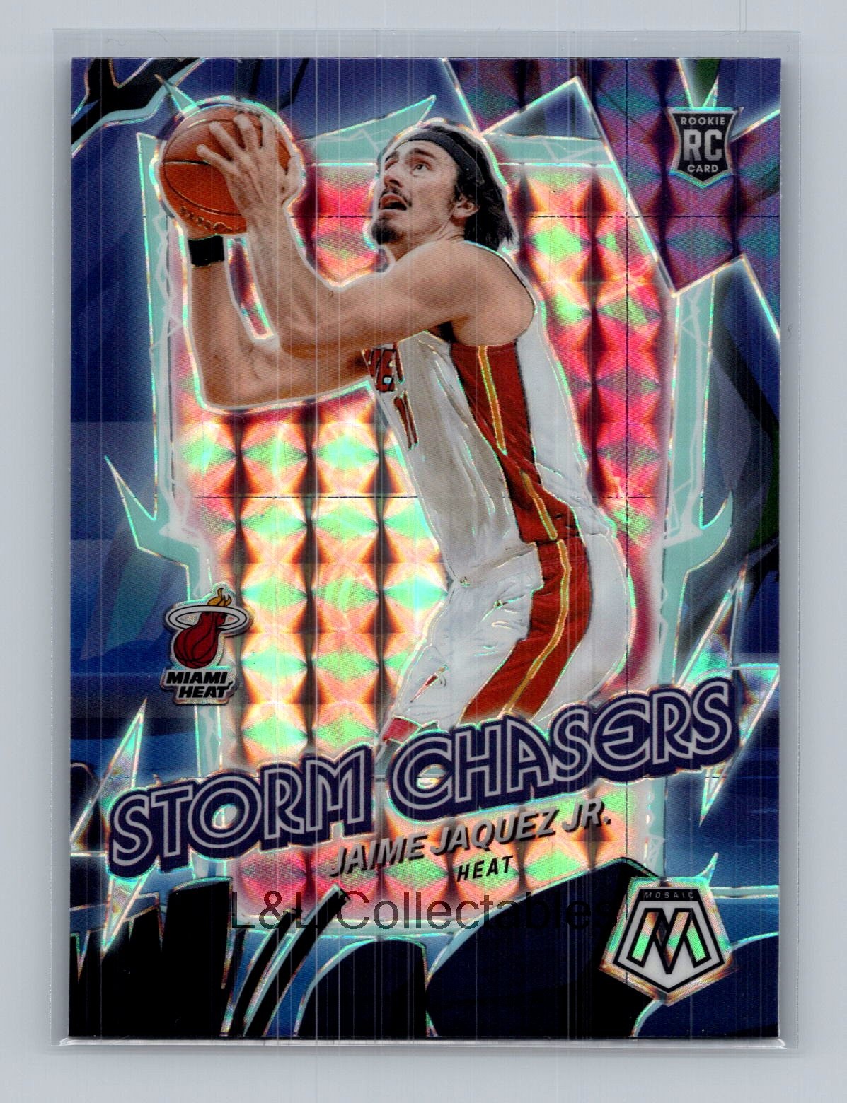 2023-24 Panini Mosaic #8 Jaime Jaquez Jr. Storm Chasers