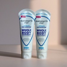 Summer  s Eve Ultimate Whole Body Deodorant Fresh Scent 3 oz LOT of 2 New