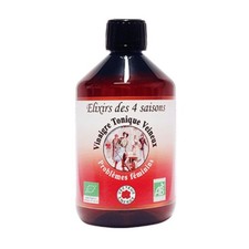 Elixirs des 4 Saisons  été  vinaigre tonique veineux  500ml Vecteur Energy BIO