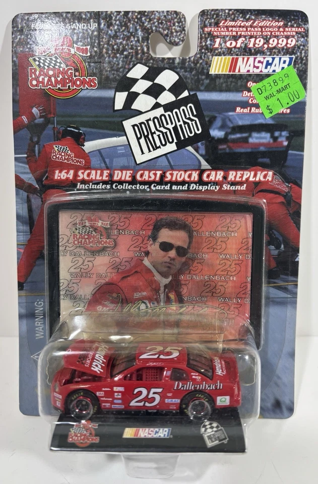 Lot 9 VTG Racing Champions Hot Wheels Pro Racing/Racing NASCAR MIXED YEARS NIP - Image 4 of 4