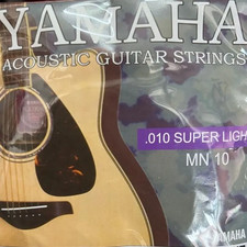 6pcs/Set Yamaha 010 Acoustic Guitar Strings Musical Instrument Super Light