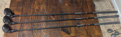 Knight Mach 1 Super Jumbo Titanium Boron Driver, 3W, 5W Graphite Shaft RH 43''