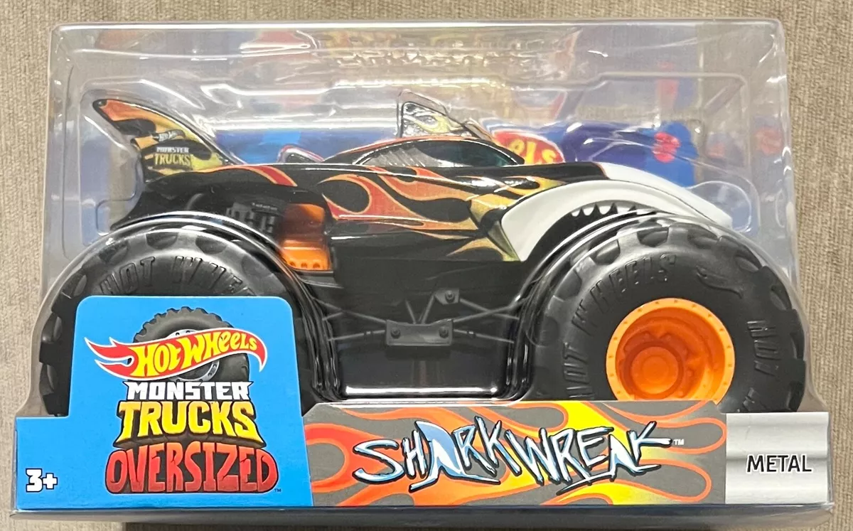 Hot Wheels Monster Trucks Oversized 1:24 Scale, Assorted