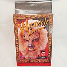 Vtg 1997 Werewolf Makeup Kit by Paper Magic Group Technifaces Halloween Mask