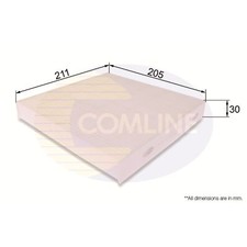 For Honda HR-V MK2 1.6i-DTEC Genuine Comline Pollen Cabin Interior Air Filter