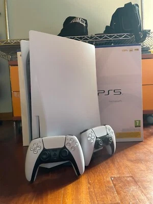 BOX CONSOLE SONY PLAYSTATION 5 825GB PS5 SOLO BOX COMPLETO E ISTRUZIONI