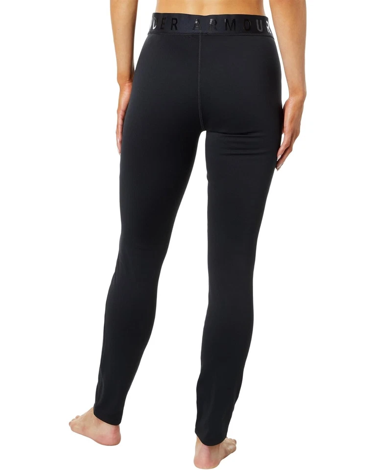 Under Armour L18630 Mujer Negro Capa Base Polar Leggings Talla L Foto 3 de 4