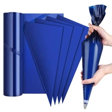 50 Pcs 21Inch Disposable Piping Bags Extra Large Thicken Pastry Bags for Cookies