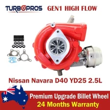Turbo Pros GEN1 High Flow Turbo For Nissan Navara D40/Pathfinder YD25 2.5L