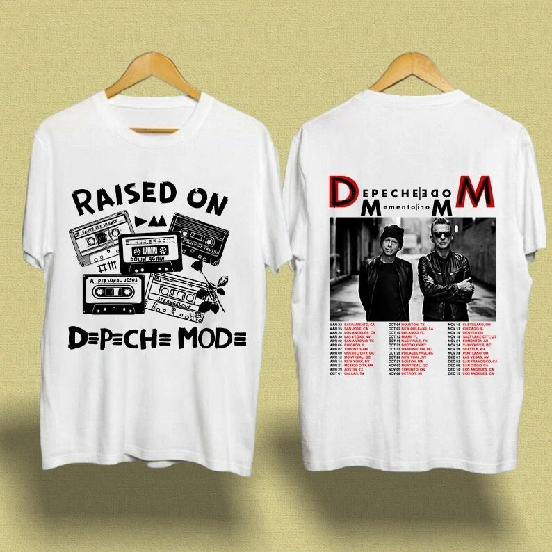 Depeche Mode With Album Memento Mori World Tour 2023 T-shirt