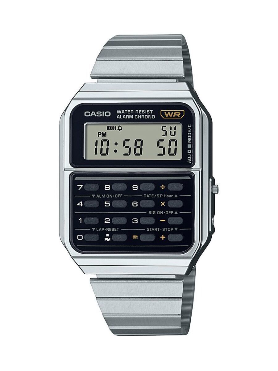 CASIO STANDARD CA-500WE-1AJF Black Calculator design Men