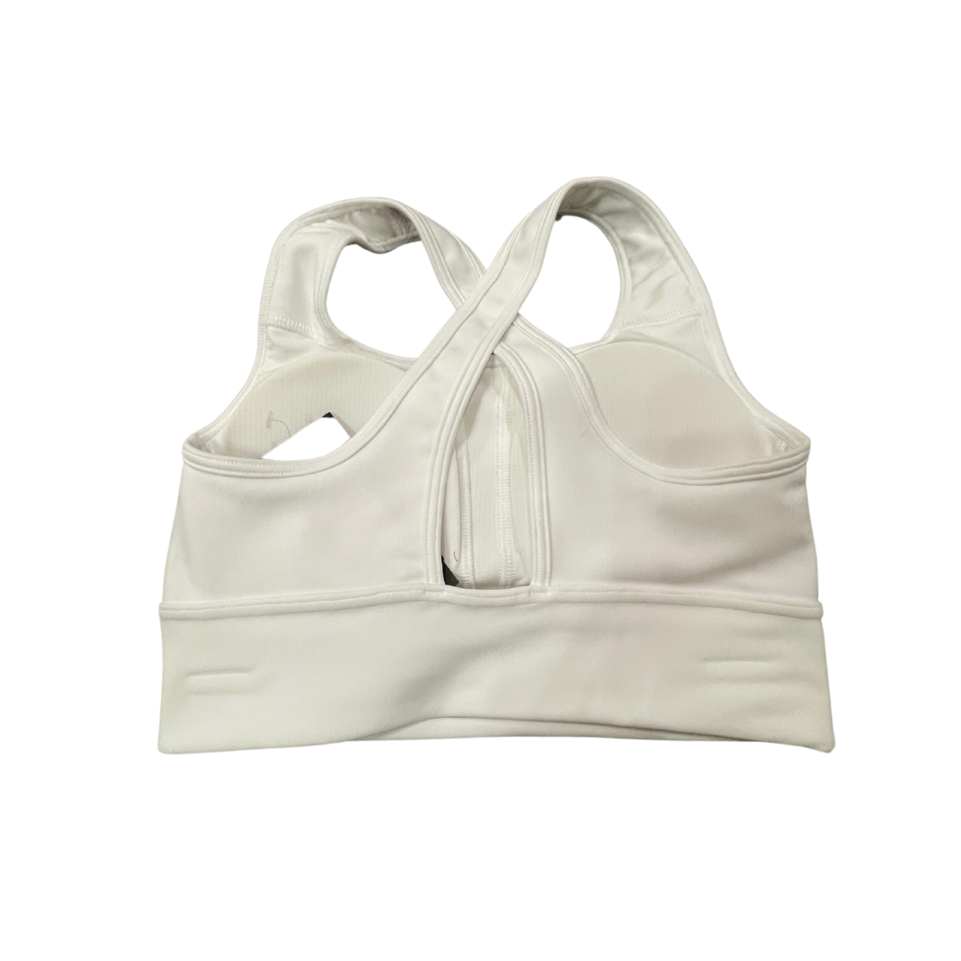 Under Armour Crossback Longline Sports Bra Gym Workout (1377916) WHITE Size  XS
