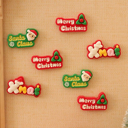Christmas Figurines Dollhouse Ornament Home Decorations Deer Santa Claus Snow-mx - Photo 12/19
