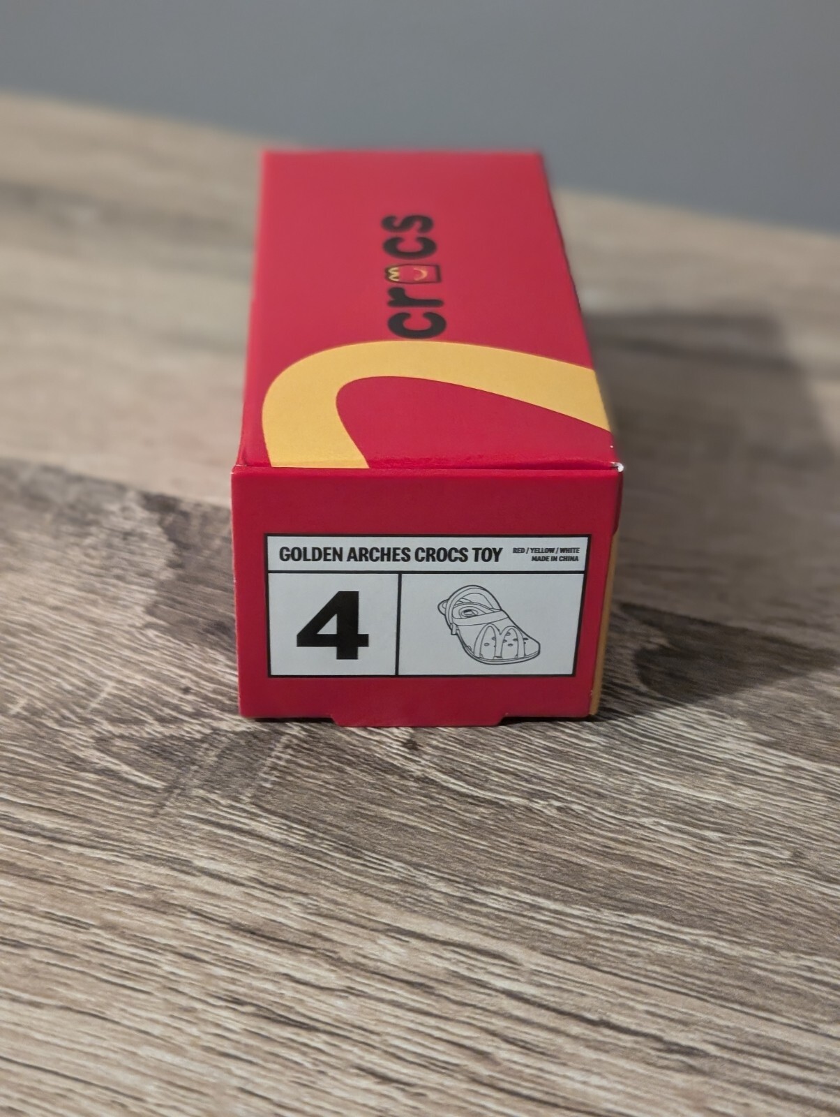 #4 2024 McDonald's Mini Crocs Keychain Happy Meal Toy NEW.