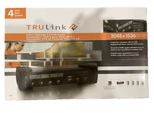 TRULINK 2 Port DVI and USB KVM with Audio Model 52088
