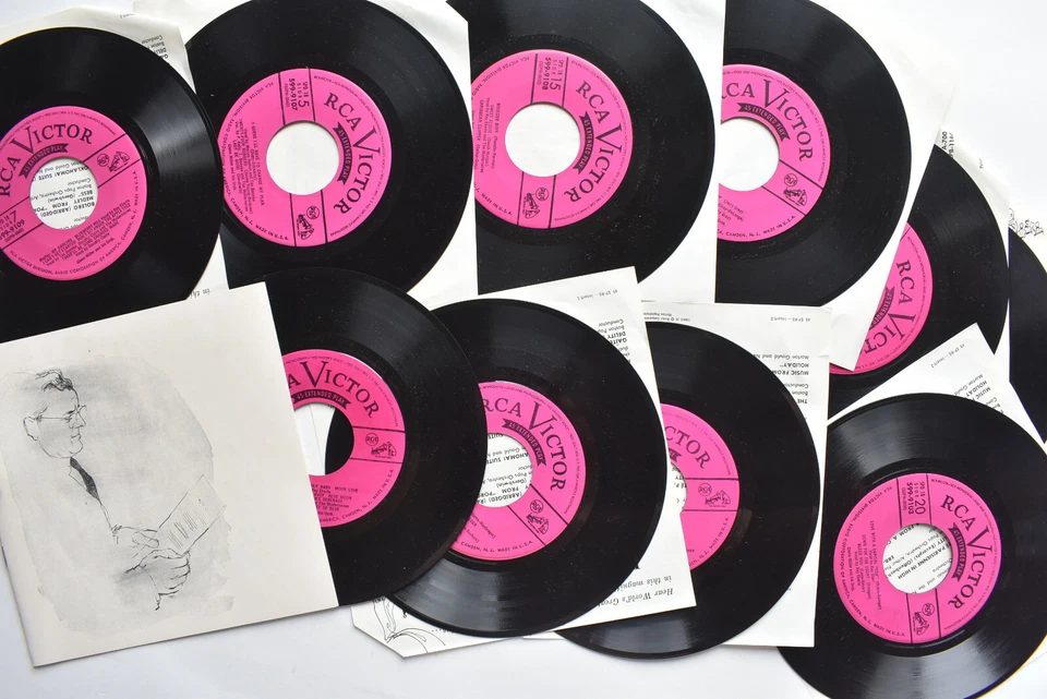 GLEN MILLER LIMITED EDITION VOLUME ONE (10 )7" RECORDS 1956 BOX SET ALBUM - Image 2 of 4