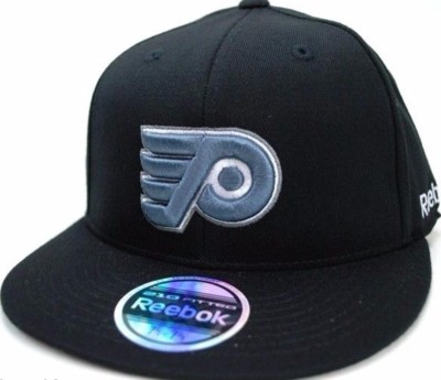Philadelphia Flyers Reebok TX79Z 210 Fitted NHL Stretch Fit Hockey Cap Hat L/XL 