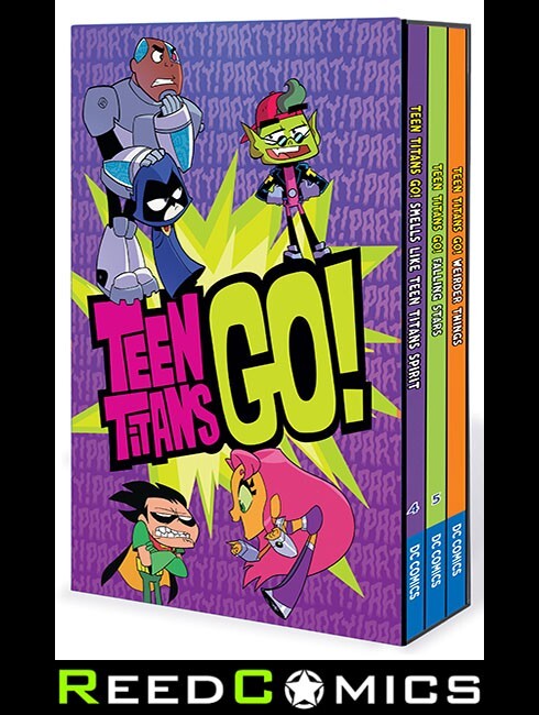 TEEN TITANS GO BOX SET VOLUME 2 THE HUNGRY GAMES GRAPHIC NOVELS Three Softcovers