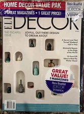 Elle Decor Home Decor Value Pack Magazines Veranda Jan Feb 2024 House Beautiful