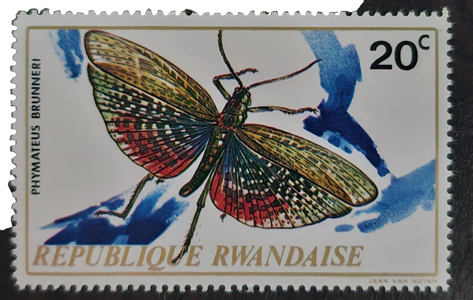 Estampillas de Ruanda Individual