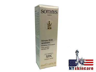 Sothys Soothing SOS Serum Sensitive Skin 20ml/0.67oz Brand New
