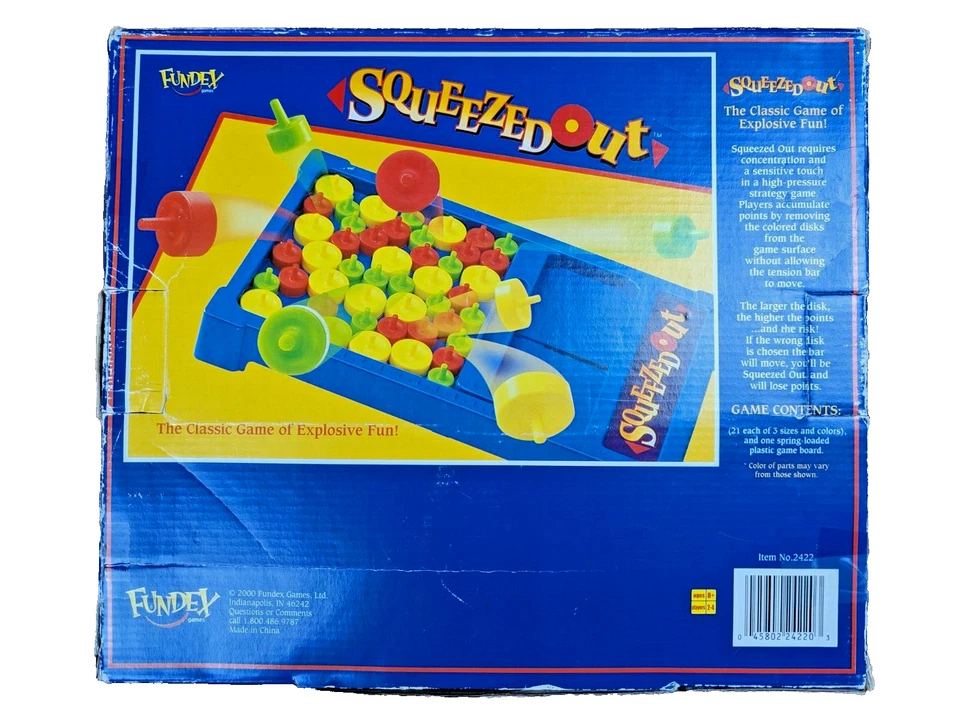 Squeezed Out Board Game - Fundex Games 2000 - Complete - EUC - Image 2 of 4