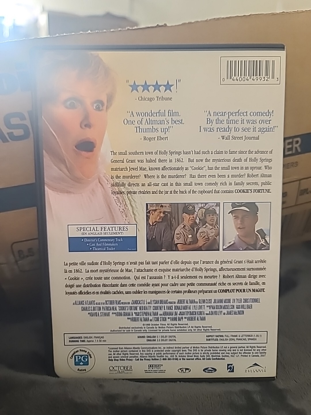 Cookies Fortune (DVD, 1999) 44004499323 eBay