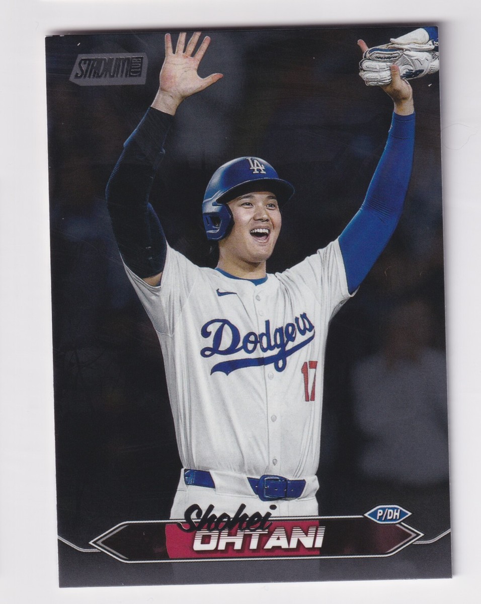 Topps - 大谷翔平 2024 topps stadium club SHOWTIME 2024 Topps Stadium Club BLACK FOIL #200 SHOHEI OHTANI Los