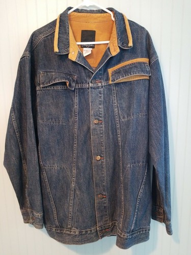 SEAN JOHN Mens Size XL BLUE JEAN FADED 