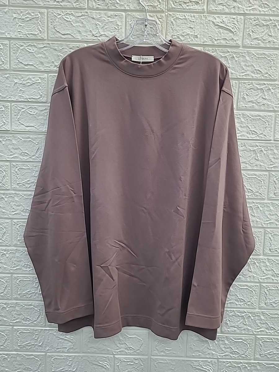 LEMAIRE SOFT SWEAT SHIRT LEMAIRE Taupe Dropped Shoulder Sweatshirt